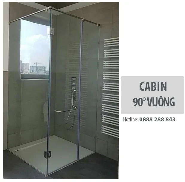 Cabin tắm 90 độ vuông/CB63 cabin 90 do vuong