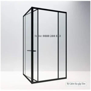 Cabin tắm lùa gấp slim/CB69
